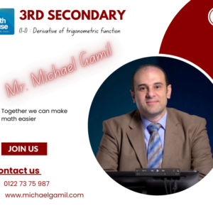 3S Calculus (1-1) Derivatives of trig. functions