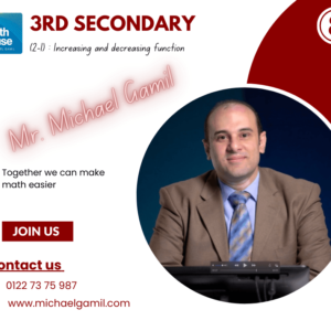 3S Calculus Increasing and decreasing functions