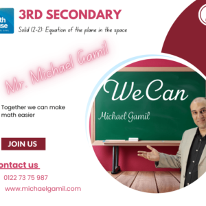 3S Solid Equation of a plane in the space