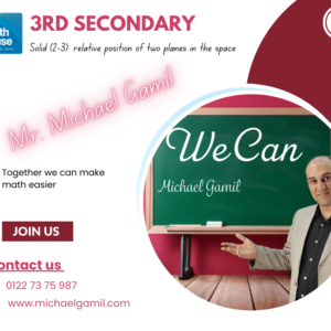 3S Solid Relative position of two planes