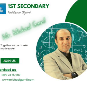 1S Algebra Final revision